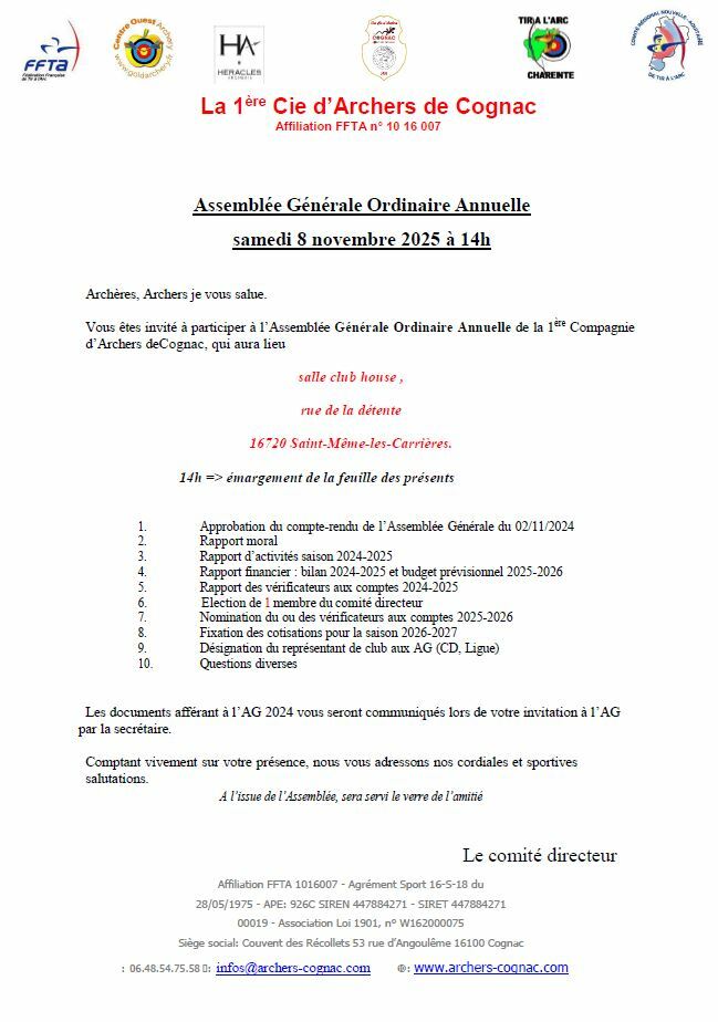 Assemblée Générale 2025