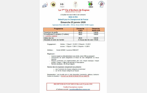 Concours salle Cognac 25 janvier 2026