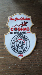 Écusson brodé 1ère Cie Archers de Cognac