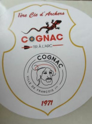 Sticker 1ère Cie Archers de Cognac