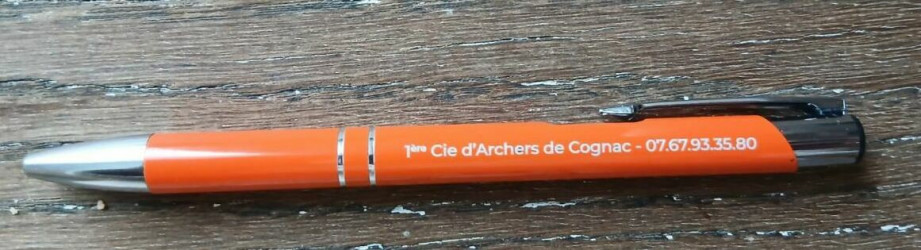 Stylo bille 1ère Cie Archers de Cognac